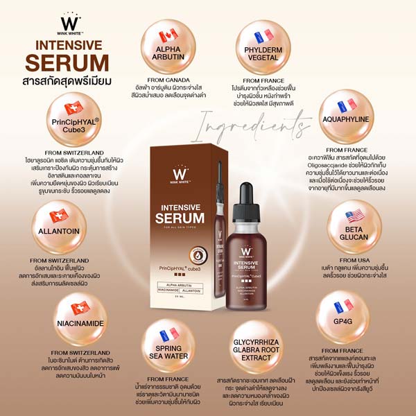 wink white serum วิ้งไวท์ เซรั่ม วิงค์ไวท์