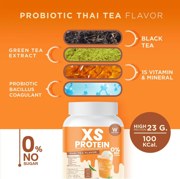 XS Protein Wink White เอ็กซ์เอส โปรตีน วิ้งไวท์ พืช วีแกน vegan วิงค์ไวท์