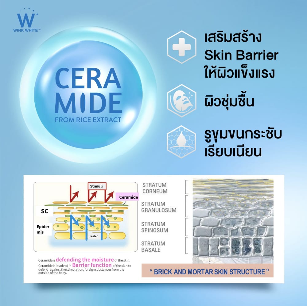 w collagen wink white blue pink วิ้งไวท์ คอลลาเจน วิงค์ไวท์ ผิวขาว กระจ่างใส ริ้วรอย ฝ้า กระ ปวด ข้อ เอ็น กระดูก เล็บ เส้นผม เซราไมด์ ไดเปปไทด์ ไตรเปปไทด์ ไฮโดร dipeptide tripeptide hydrolyzed ceramide