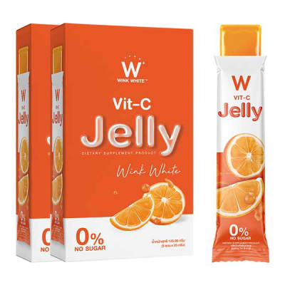 W Jelly Vit C Wink White เจลลี่ วิต ซี