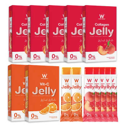 W Collagen Jelly + Vit C คอลลาเจน วิตซี เจลลี่เยลลี่