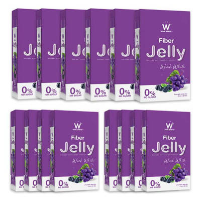 x14 W Jelly Fiber Wink White วิ้งไวท์ เจลลี่ ไฟเบอร์