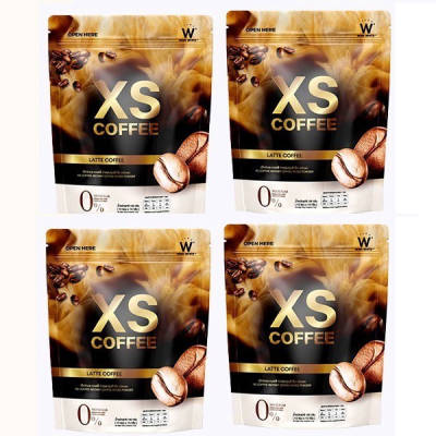 XS Latte Coffee เอ็กซ์เอส กาแฟ ลาเต้ โปร 4 กล่อง วิ้งไวท์ วิงค์ไวท์