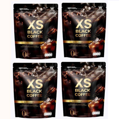 XS Black Coffee เอ็กซ์เอส กาแฟ ดำโปร 4 กล่อง วิ้งไวท์ วิงค์ไวท์