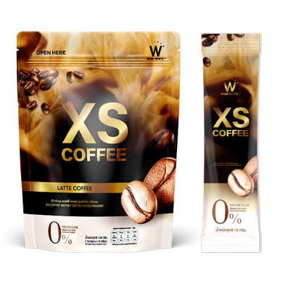 XS Latte Coffee เอ็กซ์เอส กาแฟ ลาเต้ วิ้งไวท์ วิงค์ไวท์