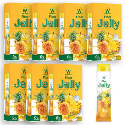 Pineapple Jelly Fiber Wink White เจลลี่ ไฟเบอร์ สับปะรด วิ้งไวท์ * เริ่มจัดส่งวันที่ 28 นี้ Lot.1 3 แถม 4