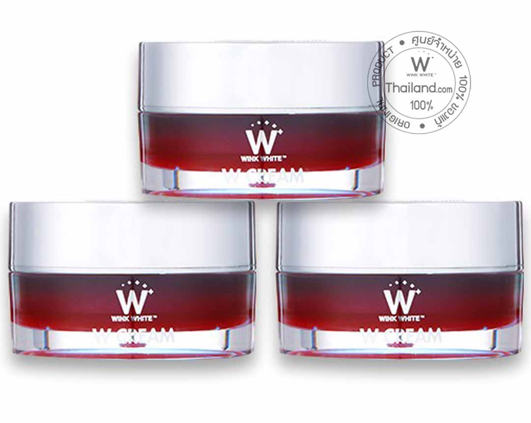 x3 W Cream ครีมฝ้า กระ ฟื้นฟู บำรุงผิวหน้า