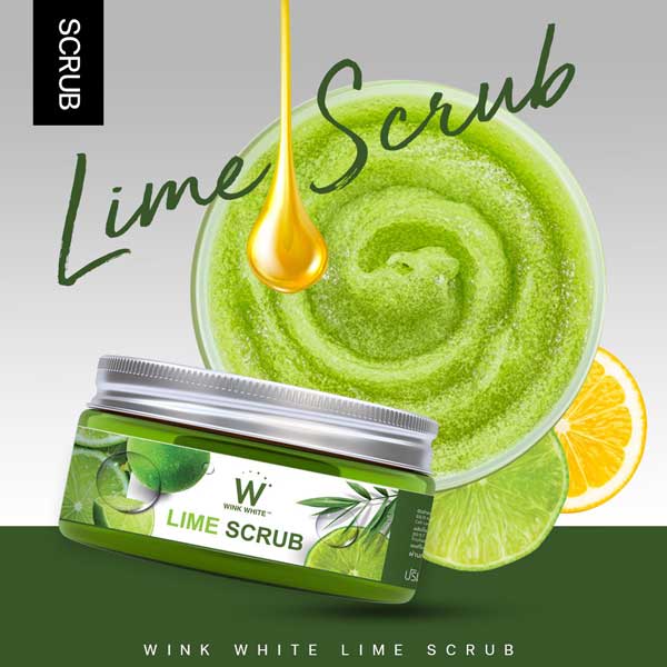 Wink White Lime Scrub สครับ มะนาว