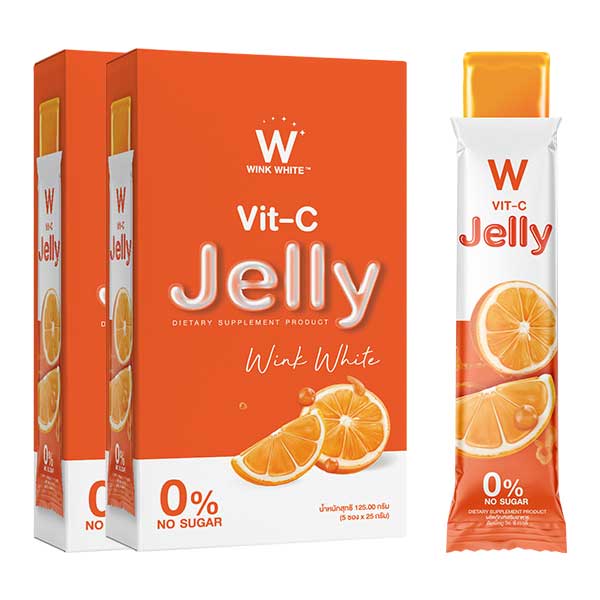 W Jelly Vit C Wink White เจลลี่ วิต ซี