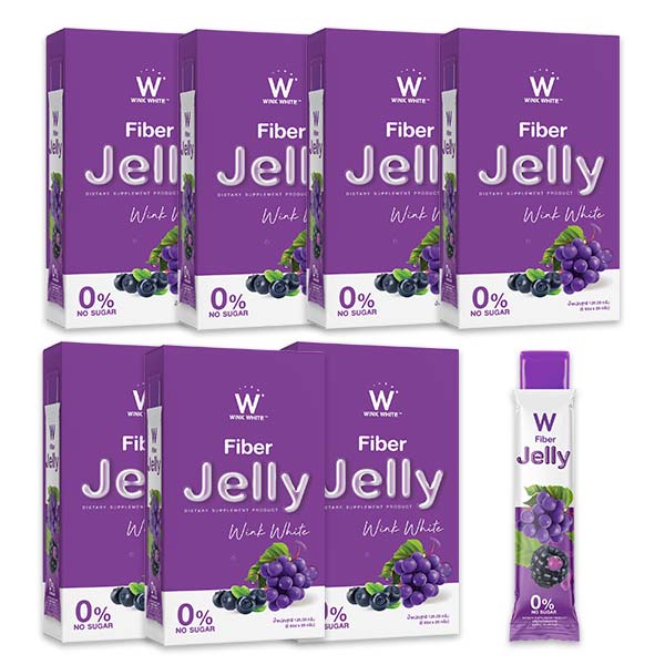 W Fiber Jelly ไฟเบอร์ เจลลี่เยลลี่